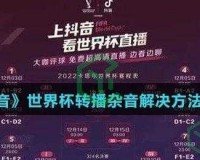 抖音世界杯杂音怎么处理抖音世界杯转播杂音解决方法