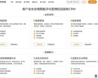 成免费 CRM 特色：高效管理客户关系之道