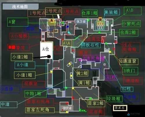 CF手游点位运用战术波斯小镇占点取胜技巧